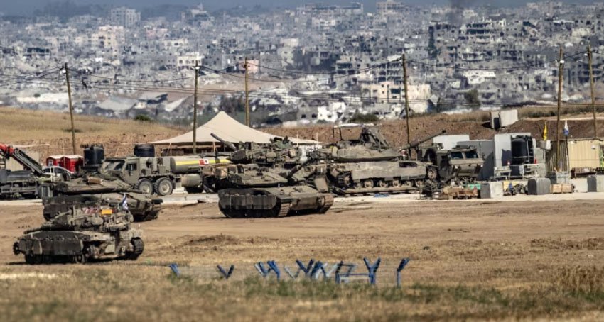 Israeli Tanks Push Deeper into Gaza as Trump Talks Peace at UN
