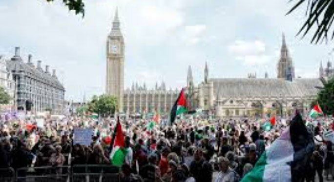 London Protest Sees Hundreds Arrested Supporting Banned Palestine Action
