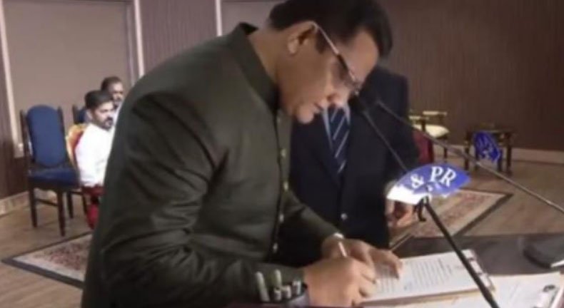 Mohammad Azharuddin Sworn in as Minister in Telangana Cabinet