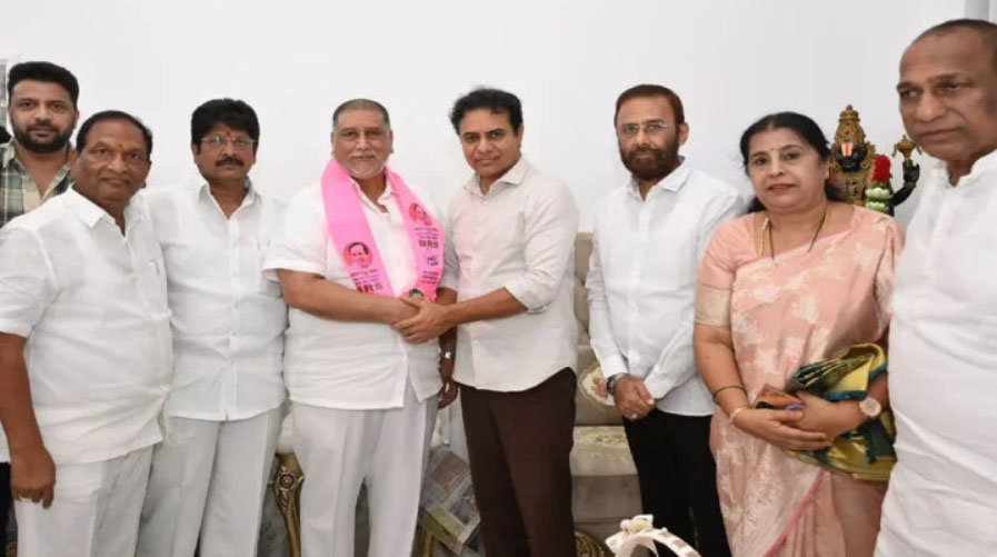 New Leaders Join BRS Ahead of Jubilee Hills By-poll, Boosting Party Strength
