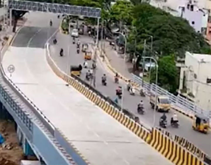 Parallel Road Over Bridge at Falaknuma Opens for Commuters, Eases Traffic Strain