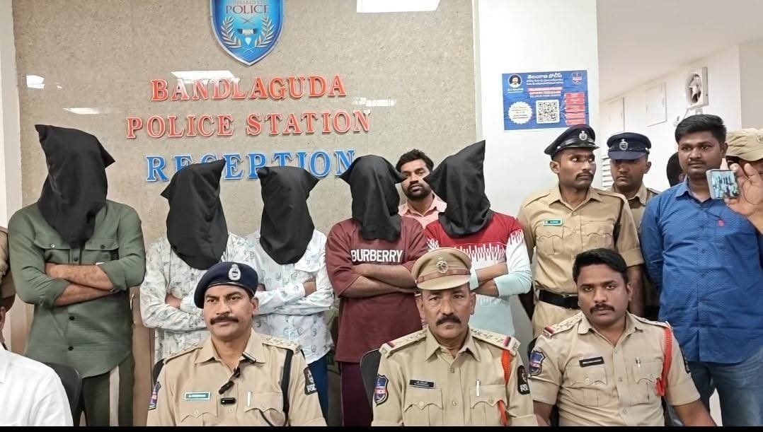 Bandlaguda Police Crack Murder Case, Five Accused Arrested