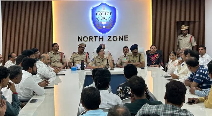 Hyderabad North Zone Police Hold Major Review Meeting