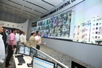 Hyderabad Police Commissioner V.C. Sajjanar Reviews Security Arrangements