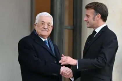 Macron Warns Israel Over West Bank Annexation During Abbas Visit to Paris