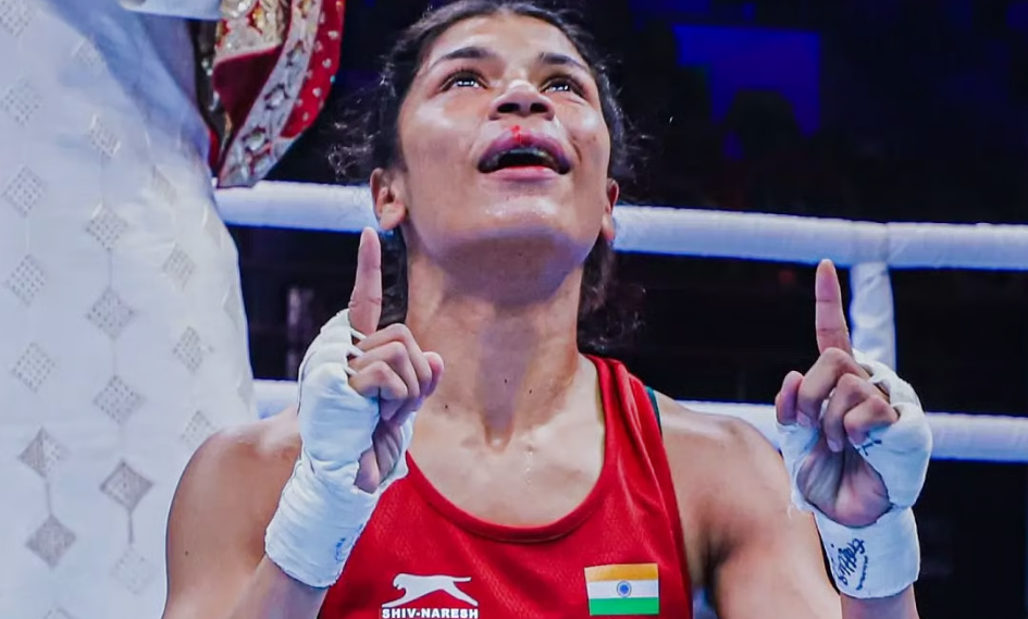 Proud of Telangana’s Daughter Nikhat Zareen!