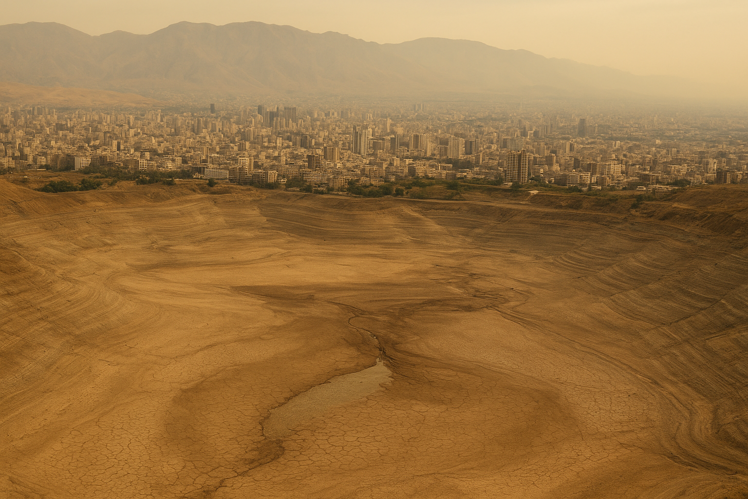 Tehran Faces Severe Water Shortage as Dams Run Dry