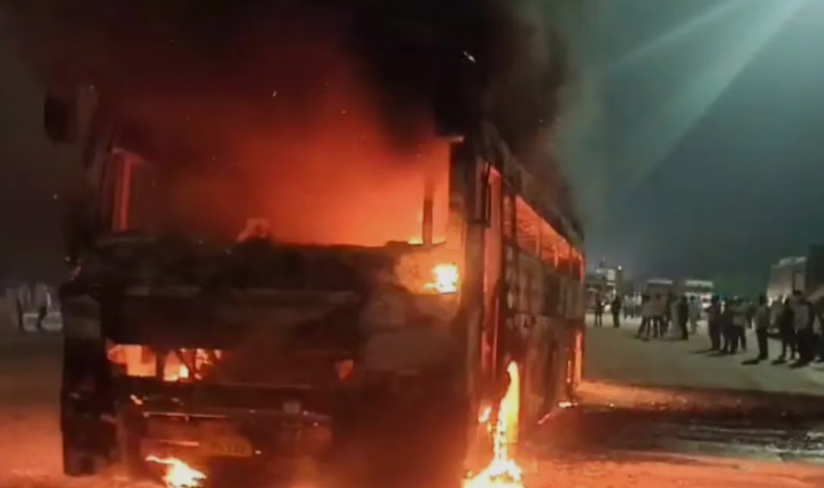 Tragic Bus Fire in Saudi Arabia Over 40 Indian Pilgrims Feared Dead