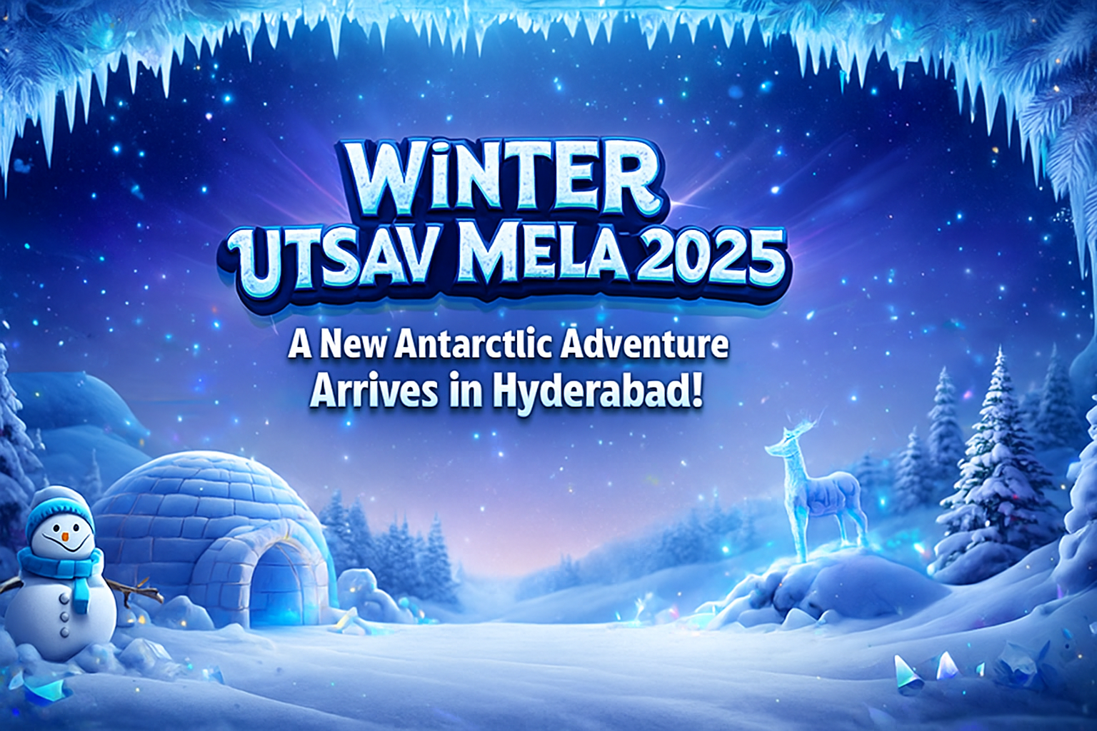 Winter Utsav Mela 2025 A New Antarctic Adventure Arrives in Hyderabad!