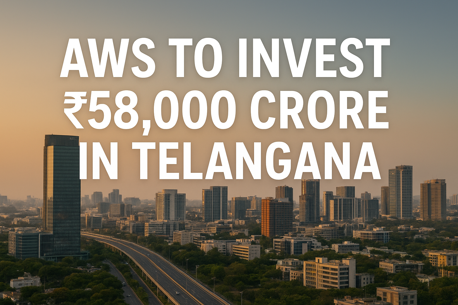 AWS to Invest ₹58,000 Crore