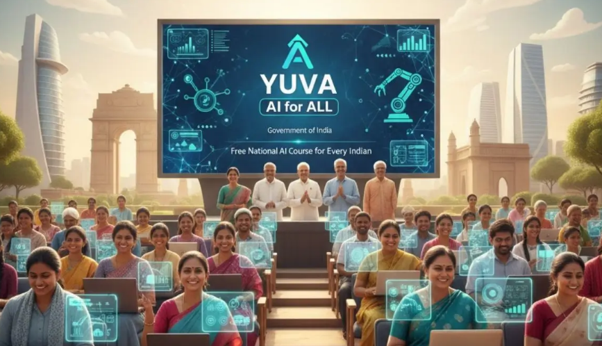 Government Launches Free “YUVA AI for ALL” Course