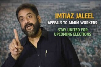 Imtiaz Jaleel Urges AIMIM Workers to Stay United Ahead of BMC