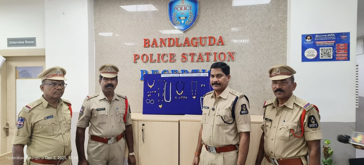 Notorious Burglar Caught in Bandlaguda