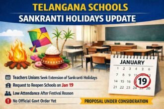 Teacher Unions Seek Extension of Sankranti Holidays