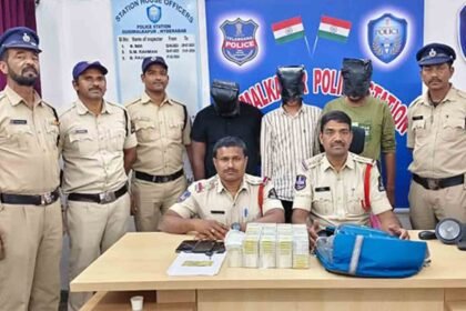 Gudimalkapur Police Bust Counterfeit Currency Racket, Three Arrested in Hyderabad