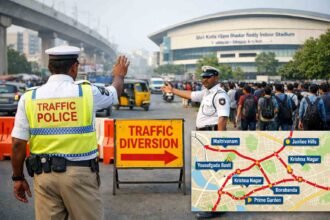 Hyderabad Traffic Advisory for “Arrive Alive” Road Safety Campaign