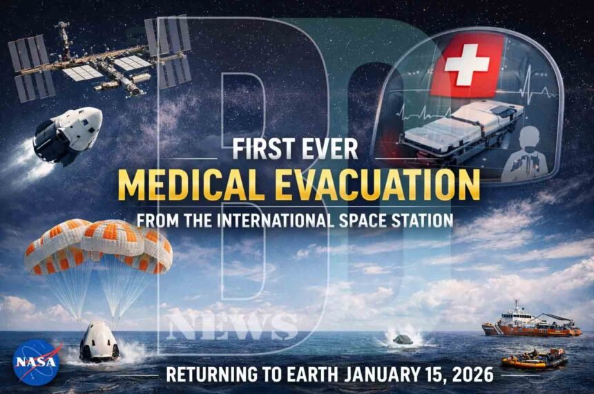 NASA Orders First Ever Medical Evacuation From ISS
