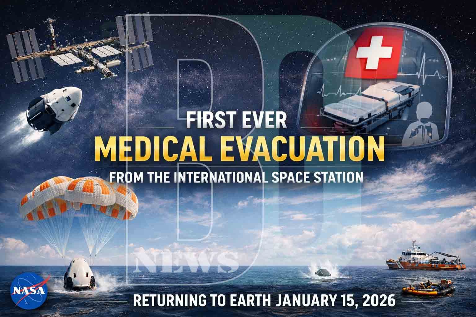 NASA Orders First Ever Medical Evacuation From ISS