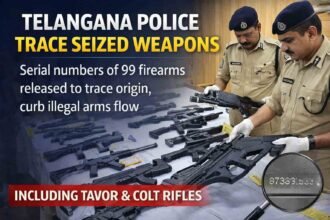 Telangana Police Trace Seized Weapons