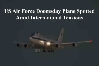US Air Force Doomsday Plane Spotted Amid International Tensions