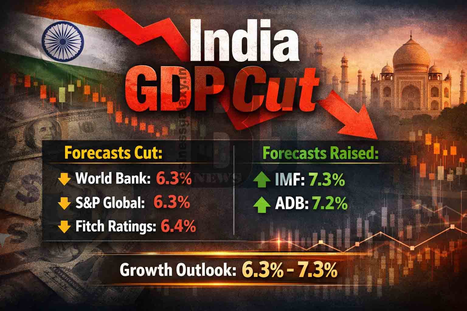 World Bank Lowers India Growth Forecast