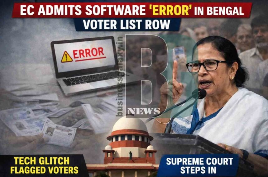 Bengal SIR Row: EC Admits Software Limits