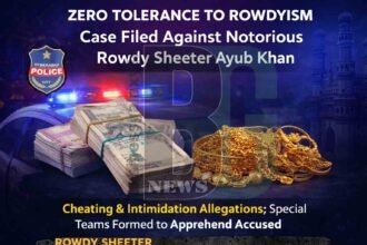 Case Filed Against Notorious Rowdy Sheeter Ayub Khan