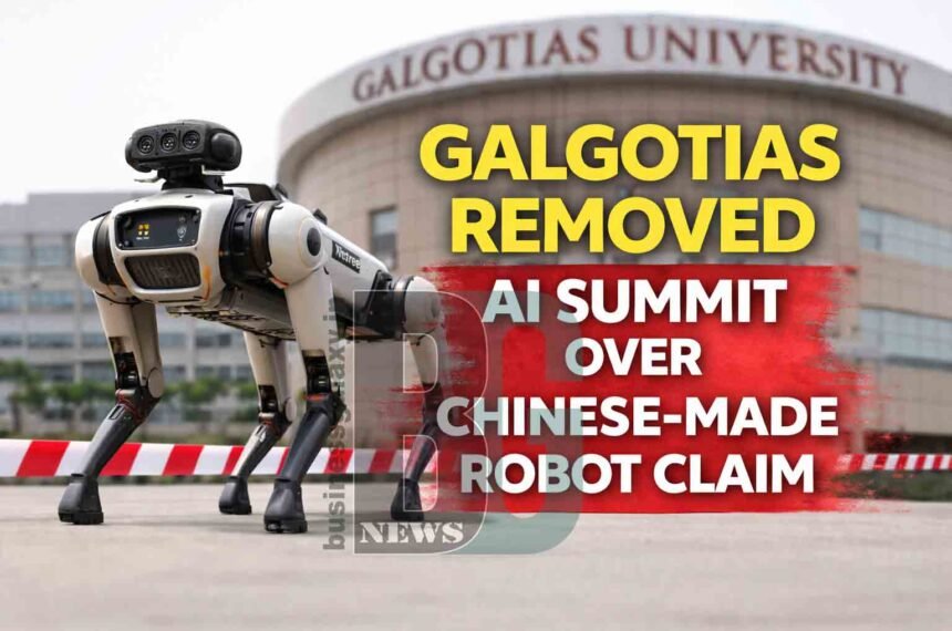 Chinese Robot Passed Off as Campus Creation