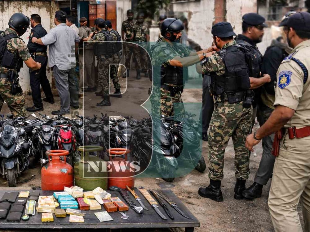 Hyderabad Cordon and Search Operations Conducted in Multiple Areas