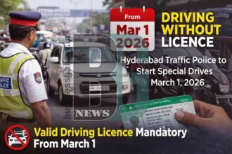 Hyderabad Traffic Police to Launch Special Drive Against Driving Without Licence