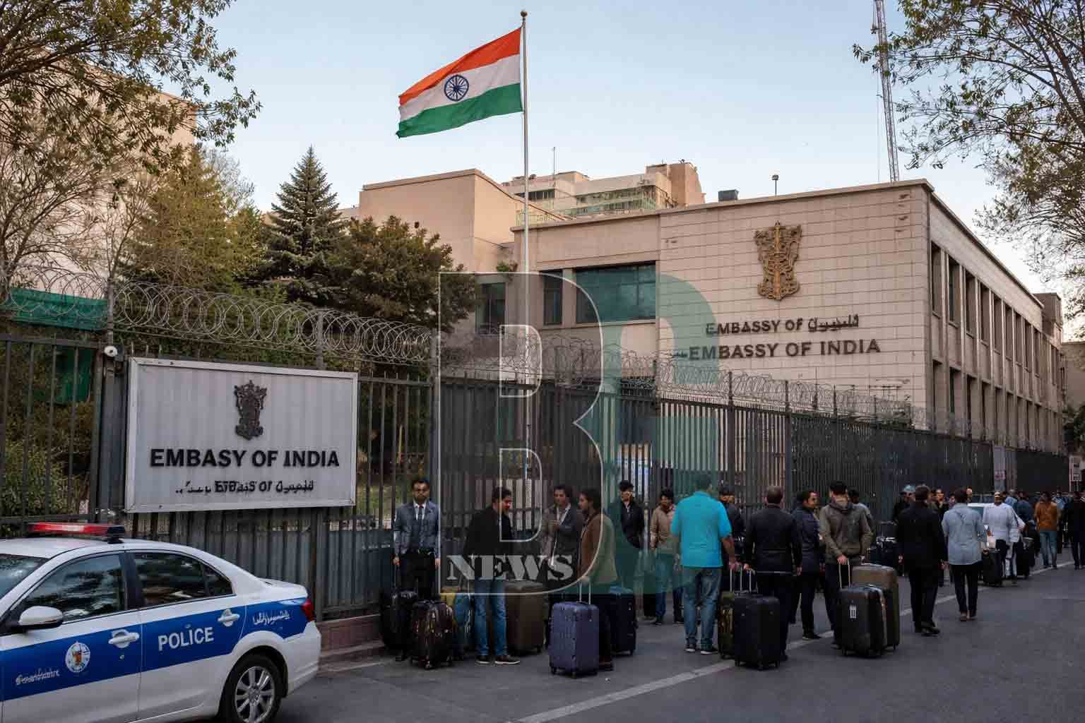 Indian Embassy in Tehran Reiterates Call for Citizens to Leave Iran