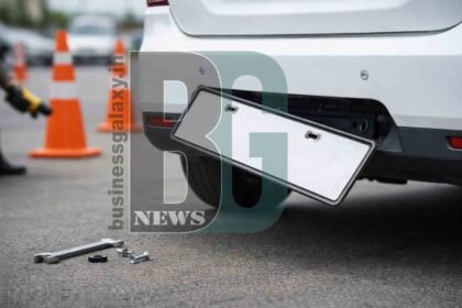 Police Enforce Number Plate Compliance Drive