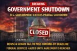 U.S. Government Enters Partial Shutdown After Funding Talks Fail
