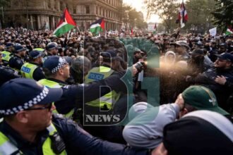 Violent Clashes Erupt in Sydney During Protests Against Israeli President’s Visit