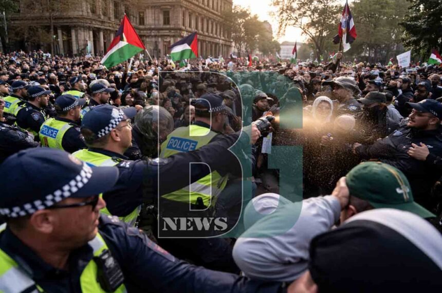 Violent Clashes Erupt in Sydney During Protests Against Israeli President’s Visit