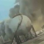 Fire Breaks Out at Saudi Aramco Facility After Missile Debris Falls