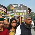 Opposition Protests LPG Shortage Outside Parliament