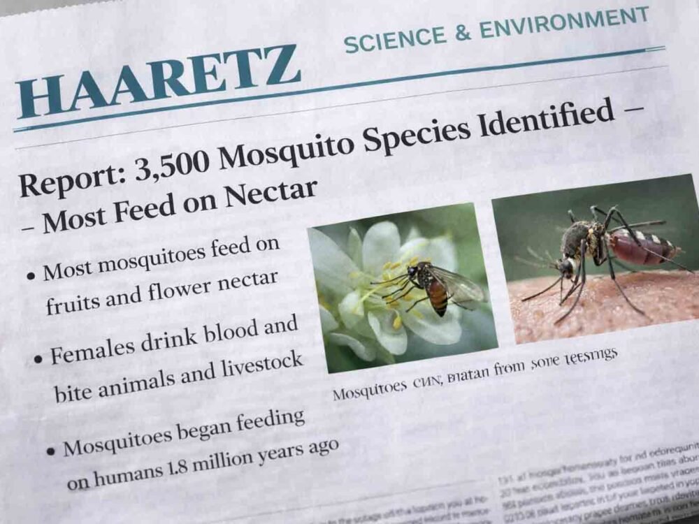 Report Highlights Mosquito Behavior and Species Diversity
