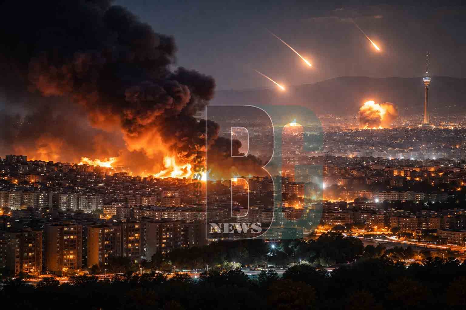 Strikes Hit Tehran as Iran Launches Regional Retaliation