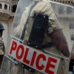 Attacking Cop During GHMC Drive