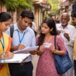 BLO conducting door-to-door verification