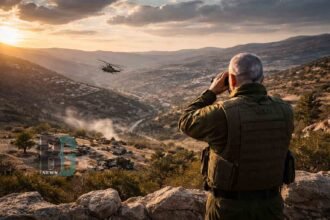 Netanyahu visited military positions in southern Lebanon on Sunday