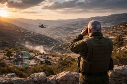 Netanyahu visited military positions in southern Lebanon on Sunday