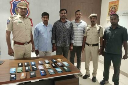 Hyderabad Police Recover 23 Lost Mobile Phones