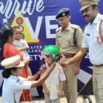Hyderabad traffic police Arrive Alive Drive