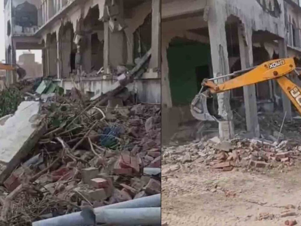 UP Authorities Demolish ‘Illegal’ Madrassa Linked to UK-Based Preacher
