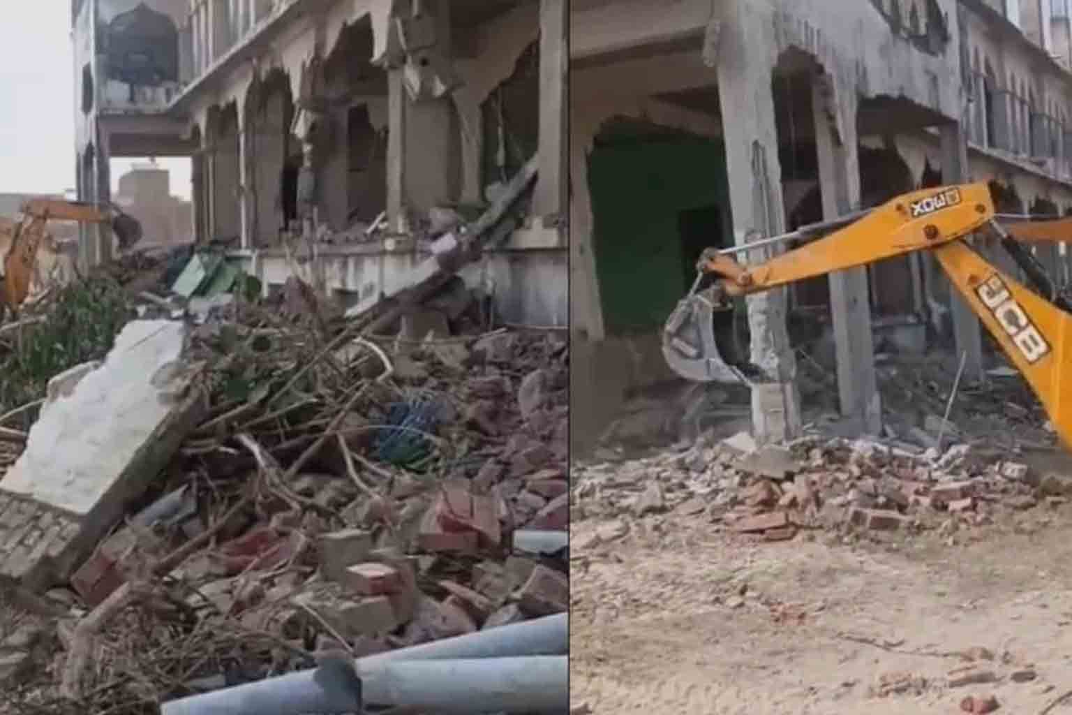 UP Authorities Demolish ‘Illegal’ Madrassa Linked to UK-Based Preacher