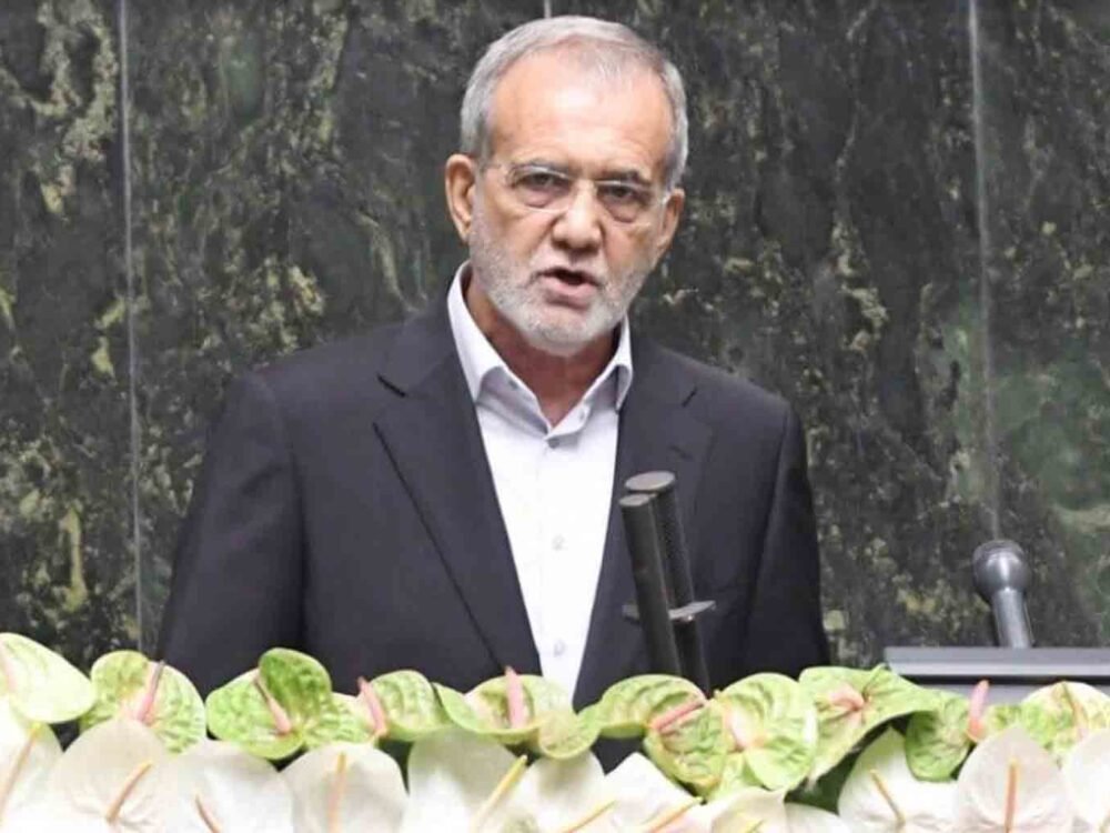 Iranian President Masoud Pezeshkian