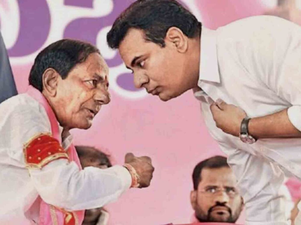 KCR Tasks KTR with BRS Revamp