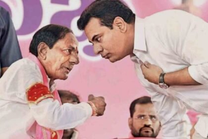 KCR Tasks KTR with BRS Revamp
